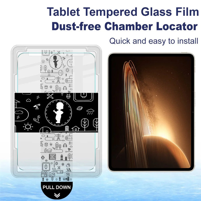 IMAK For Oppo Pad 2  /  Pad 3  /  OnePlus Pad Tempered Glass Full Screen Protector with Dust-free Installation Tool - Transparent - 2