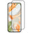 For vivo Y31d 4G Tempered Glass Silk Printing Side Glue Full Coverage Screen Protector - Black - 1