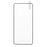For Honor 600 Lite 5G Tempered Glass Silk Printing Side Glue Full Coverage Screen Protector - Black - 2