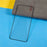 For Honor 600 Lite 5G Tempered Glass Silk Printing Side Glue Full Coverage Screen Protector - Black - 3