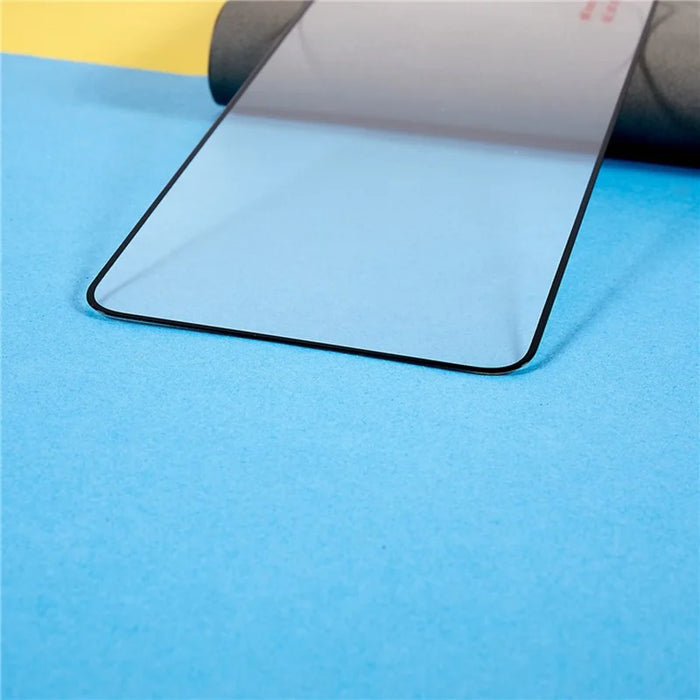 For Honor Magic V6 5G Tempered Glass Silk Printing Side Glue Full Coverage Screen Protector - Black - 5