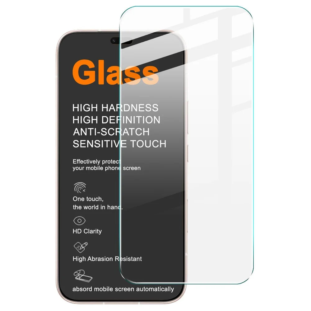IMAK H Series For Honor 600 Lite 5G Screen Protector Tempered Glass Film (Not Complete Coverage) (Fingerprint Unlock) - Transparent - 1