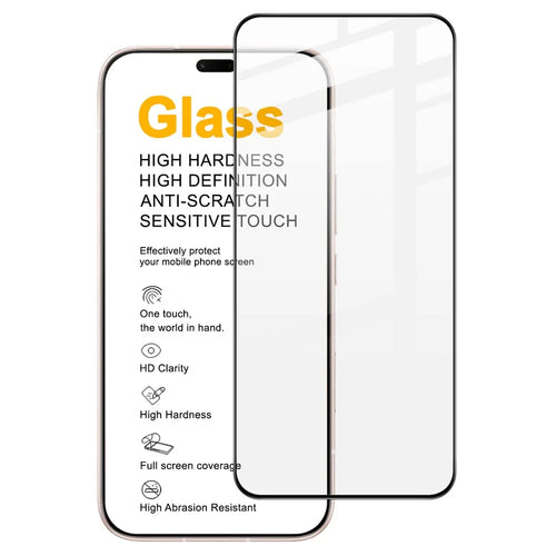 IMAK Pro+ Series For Honor 600 Lite 5G Screen Protector Full Coverage Tempered Glass Film (Fingerprint Unlock) - Transparent - 1