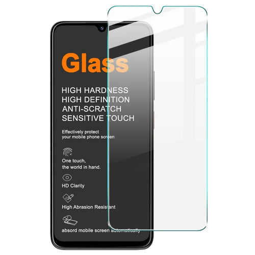 IMAK H Series For ZTE nubia V80 Max 4G Tempered Glass Screen Protector Shatter-Proof Protection (Not Complete Coverage) - Transparent - 1