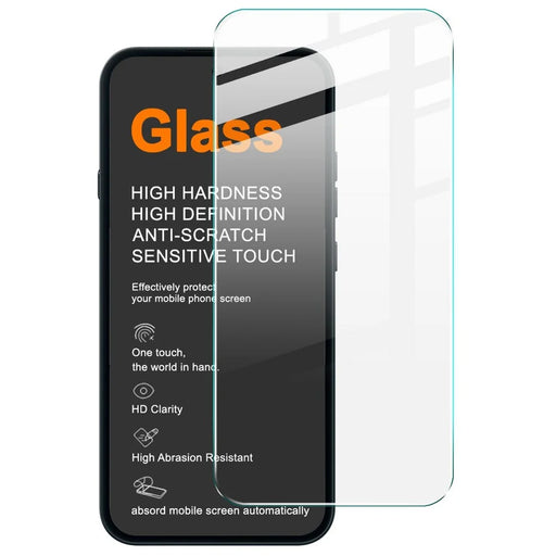IMAK H Series For Nothing Phone (4a) Screen Protector Tempered Glass Film (Not Complete Coverage) (Fingerprint Unlock) - Transparent - 1