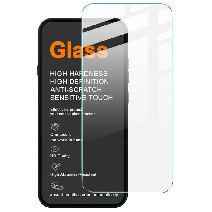 IMAK H Series For Nothing Phone (4a) Screen Protector Tempered Glass Film (Not Complete Coverage) (Fingerprint Unlock) - Transparent - 1