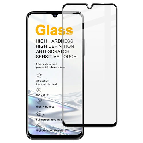 IMAK Pro+ Series For ZTE nubia V80 Max 4G Tempered Glass Full Screen Protector Sensitive Touch Film - Transparent - 1