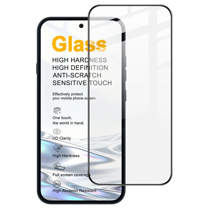 IMAK Pro+ Series For Nothing Phone (4a) Screen Protector Full Coverage Tempered Glass Film (Fingerprint Unlock) - Transparent - 1
