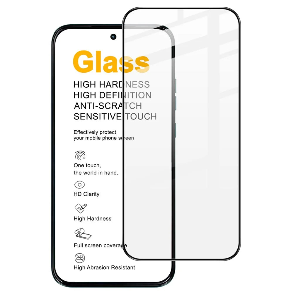IMAK Pro+ Series Screen Protector For Motorola Moto G87 5G / G77 5G / G67 5G / G Max 5G Full Coverage Tempered Glass Film (Fingerprint Unlock) - Transparent - 1