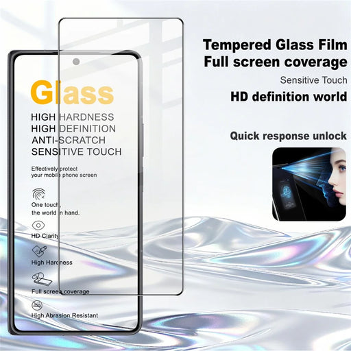 IMAK Pro+ Series For Honor Magic V6 5G Tempered Glass Full Screen Protector Sensitive Touch Film - Transparent - 2