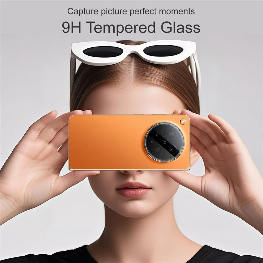 IMAK For Oppo Find N6 5G Camera Lens Protector Slim Tempered Glass Full Coverage Lens Film - Transparent - 3