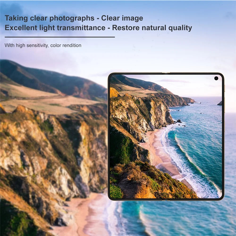 IMAK For Oppo Find N6 5G Camera Lens Protector Slim Tempered Glass Full Coverage Lens Film - Transparent - 5