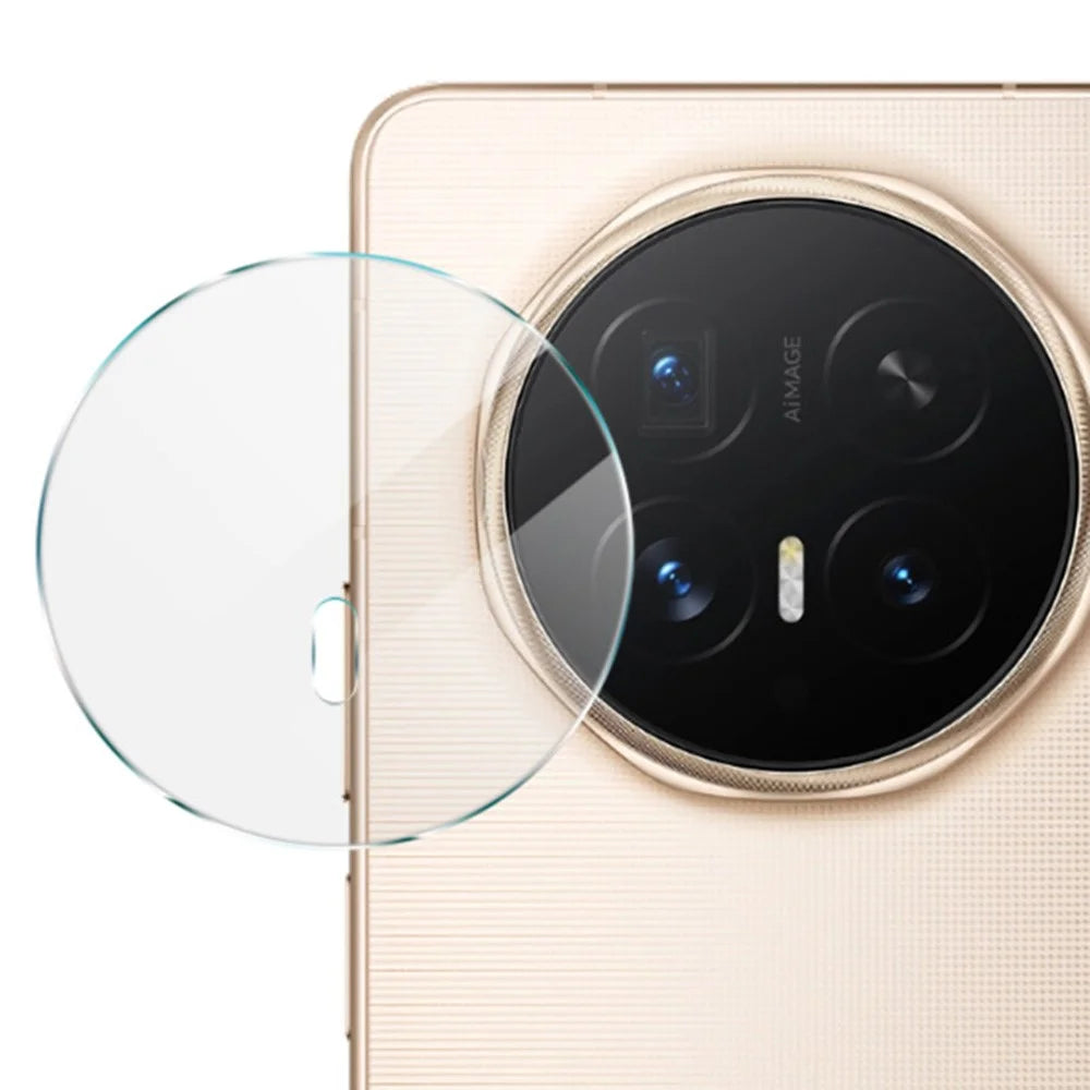 IMAK For Honor Magic V6 5G Camera Lens Protector Slim Tempered Glass Full Coverage Lens Film - Transparent - 1