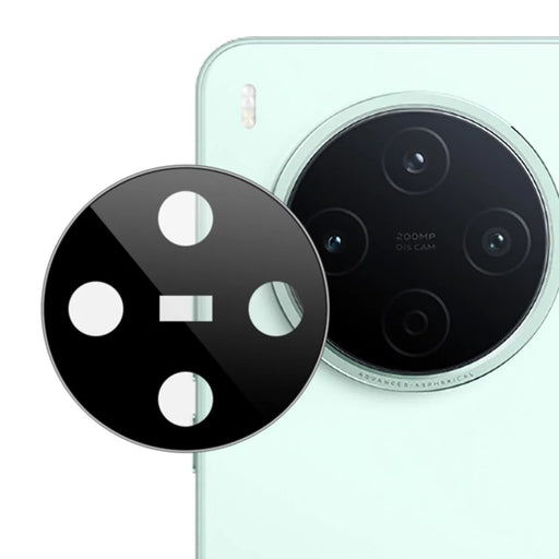 IMAK For vivo Y500 Pro 5G Camera Lens Protector Tempered Glass HD Clear Full Cover Lens Film - Black - 1