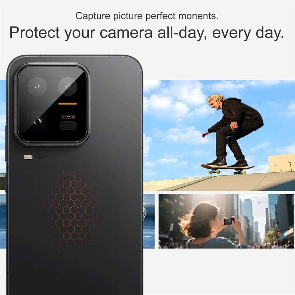 IMAK For vivo iQOO 15 Ultra 5G Camera Lens Protector Tempered Glass HD Clear Full Cover Lens Film - Black - 4