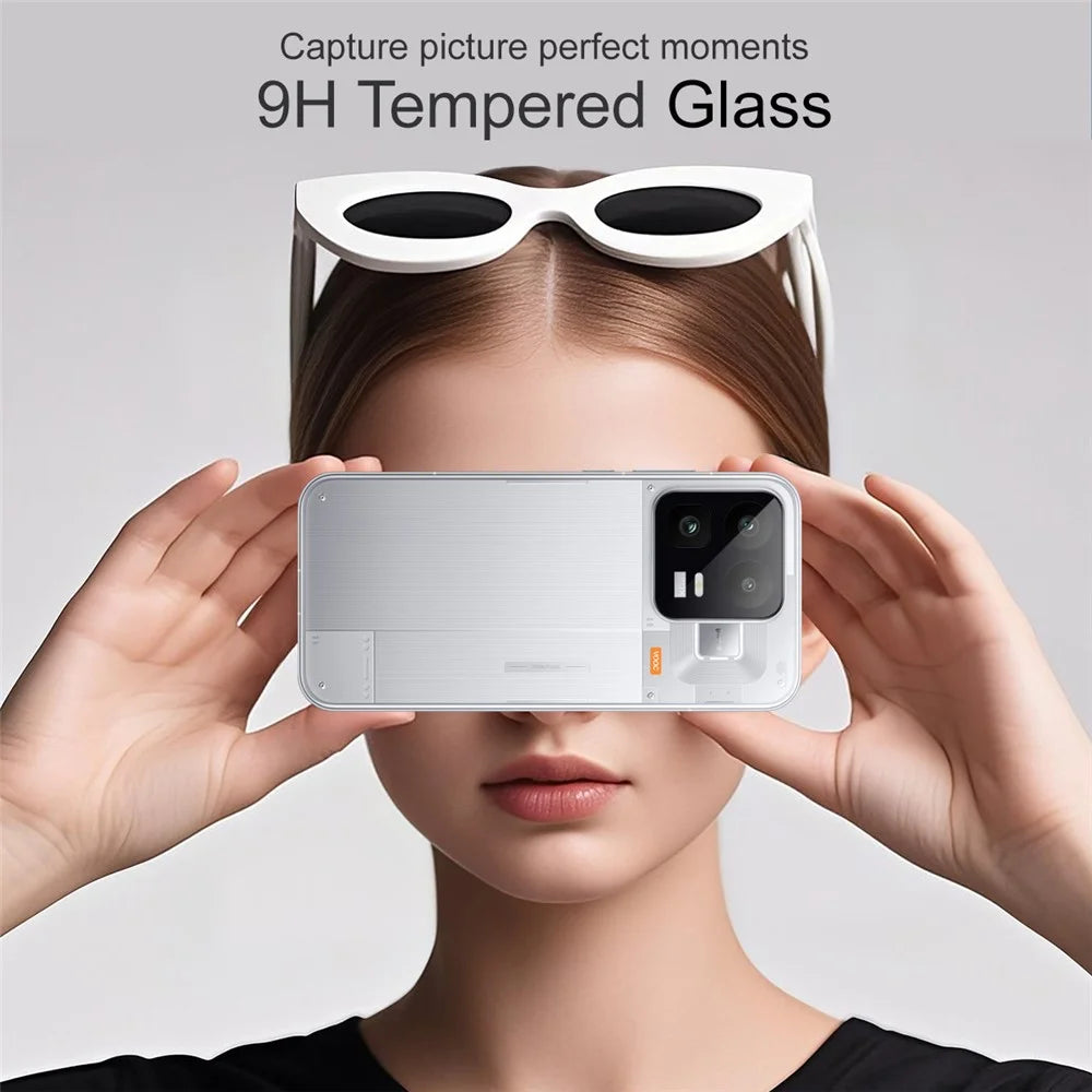 IMAK For Realme Neo8 5G Camera Lens Protector Tempered Glass HD Clear Full Cover Lens Film - Black - 3
