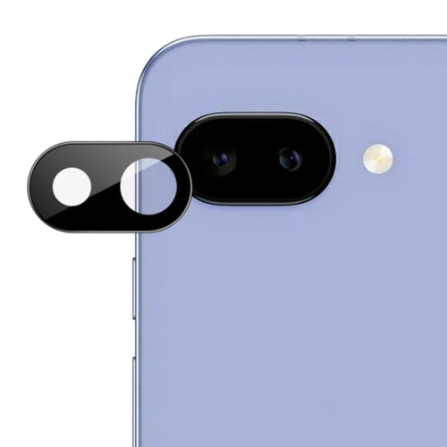 IMAK For Google Pixel 10a Camera Lens Protector Tempered Glass HD Clear Full Cover Lens Film - Black - 1