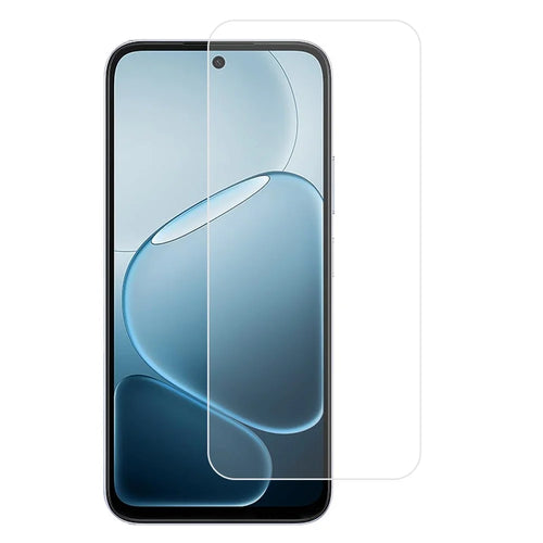 For Oppo K14x 5G Screen Protector 2.5D High Aluminium-Silicon Glass Film Electroplated Coating (Not Complete Covering) - Transparent - 1