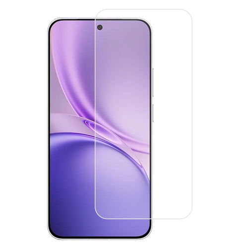 For vivo X300 FE 5G Screen Protector 2.5D High Aluminium-Silicon Glass Film Electroplated Coating (Not Complete Covering) - Transparent - 1