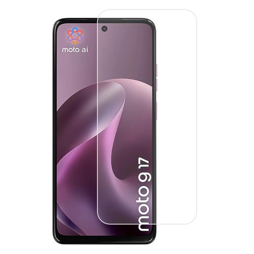 For Motorola Moto G17 Power 4G / G17 4G / G15 4G / G15 Power 4G Screen Protector 2.5D High Aluminium-Silicon Glass Film Electroplated Coating (Not Complete Covering) - Transparent - 1