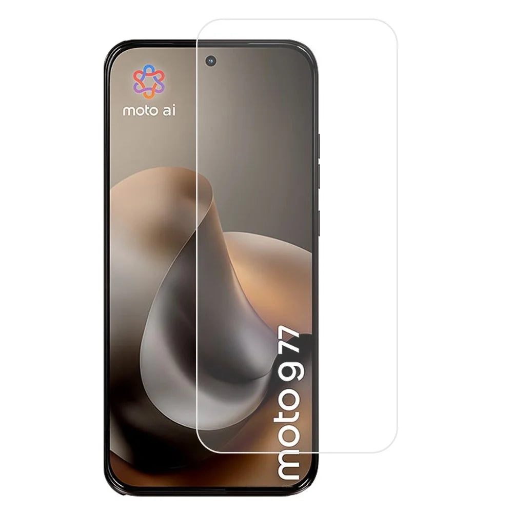 For Motorola Moto G87 5G / G77 5G / G67 5G Screen Protector 2.5D High Aluminium-Silicon Glass Film Electroplated Coating (Not Complete Covering) - Transparent - 1