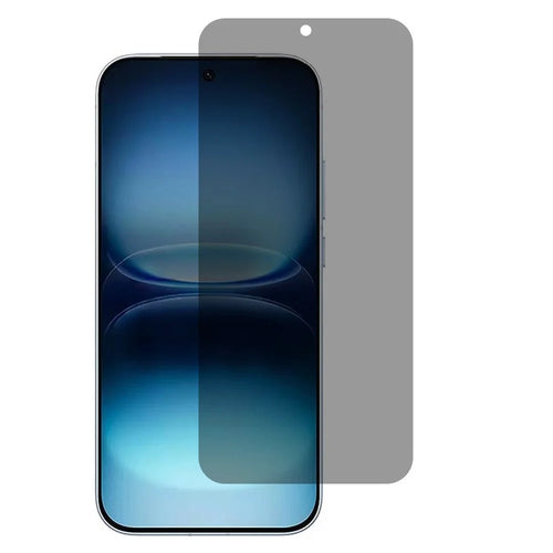 For vivo iQOO 15R 2.5D Arc Edge Anti Spy Full Screen Protector High Aluminium-silicon Glass Film (Fingerprint Unlock) - 1