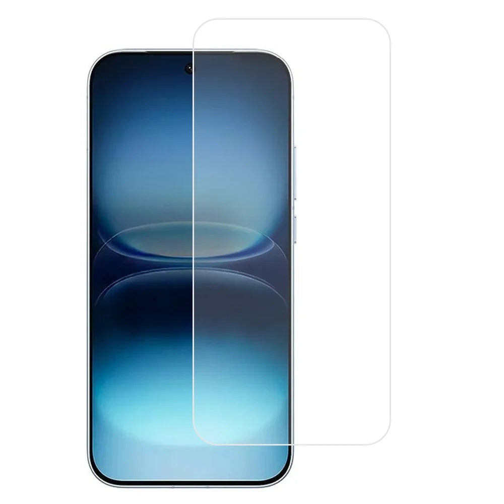 For vivo iQOO 15R 2.5D Arc Edge Screen Protector Full Glue HD Clear High Aluminium-silicon Glass Film (Fingerprint Unlock) (NOT Complete Covering) - 1
