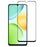 For Honor X6d 5G Full Screen Protector Silk Printing Full Glue HD Clear Screen Film - Black - 1