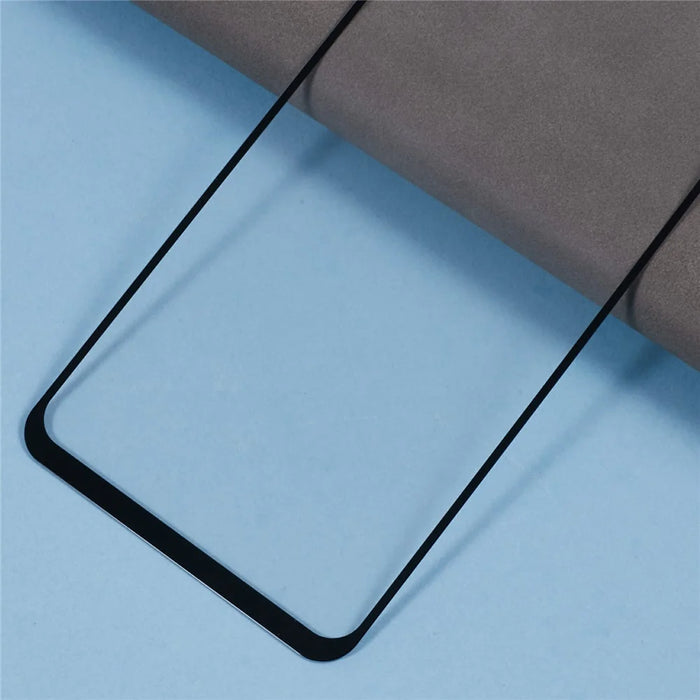 For Honor X6d 5G Full Screen Protector Silk Printing Full Glue HD Clear Screen Film - Black - 4