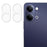 2Pcs For vivo Y05 4G Full Coverage Camera Lens Protector 3D Arc Edge Anti-Scratch Tempered Glass Lens Film - Transparent - 1