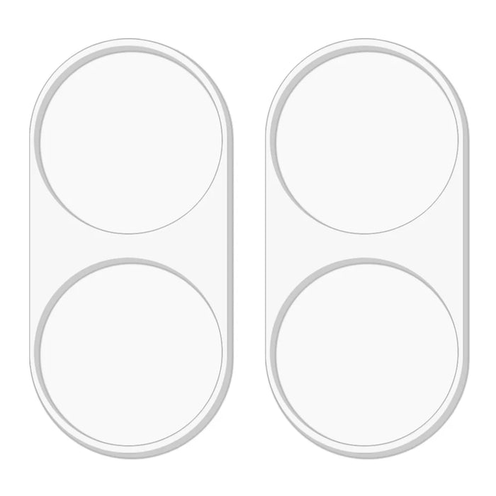2Pcs For vivo Y05 4G Full Coverage Camera Lens Protector 3D Arc Edge Anti-Scratch Tempered Glass Lens Film - Transparent - 2