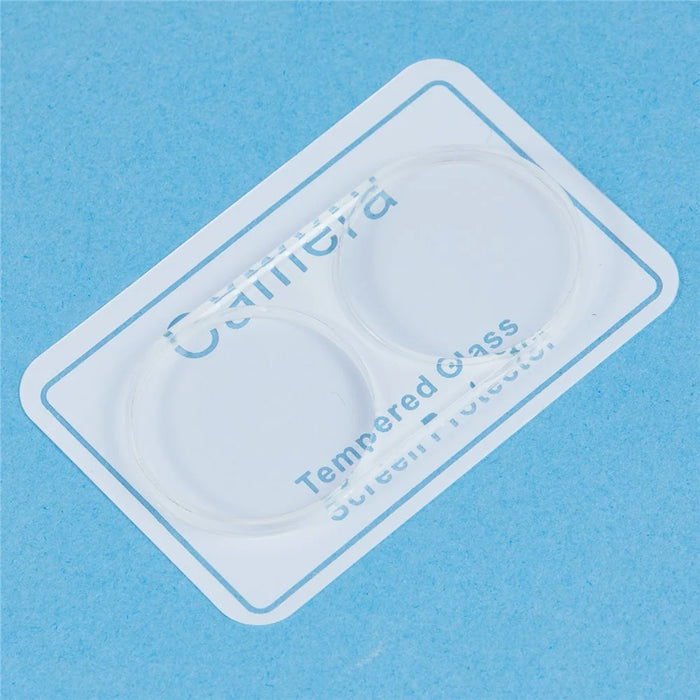 2Pcs For vivo Y05 4G Full Coverage Camera Lens Protector 3D Arc Edge Anti-Scratch Tempered Glass Lens Film - Transparent - 3