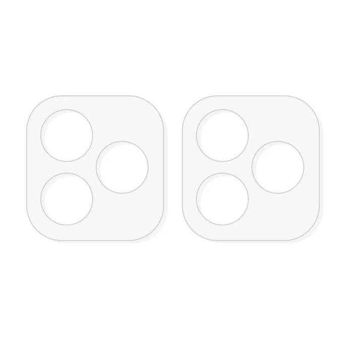 2Pcs For Honor X8d 4G Full Coverage Camera Lens Protector 3D Arc Edge Anti-Scratch Tempered Glass Lens Film - Transparent - 2