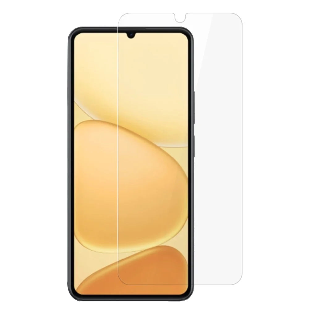 For Realme Note 80 4G Screen Protector 0.3mm Arc Edge Tempered Glass Film, Not Complete Coverage - Transparent - 1