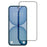 For Nothing Phone (4a) Screen Protector Silk Printing Full Glue Full Coverage Tempered Glass Screen Film - 1