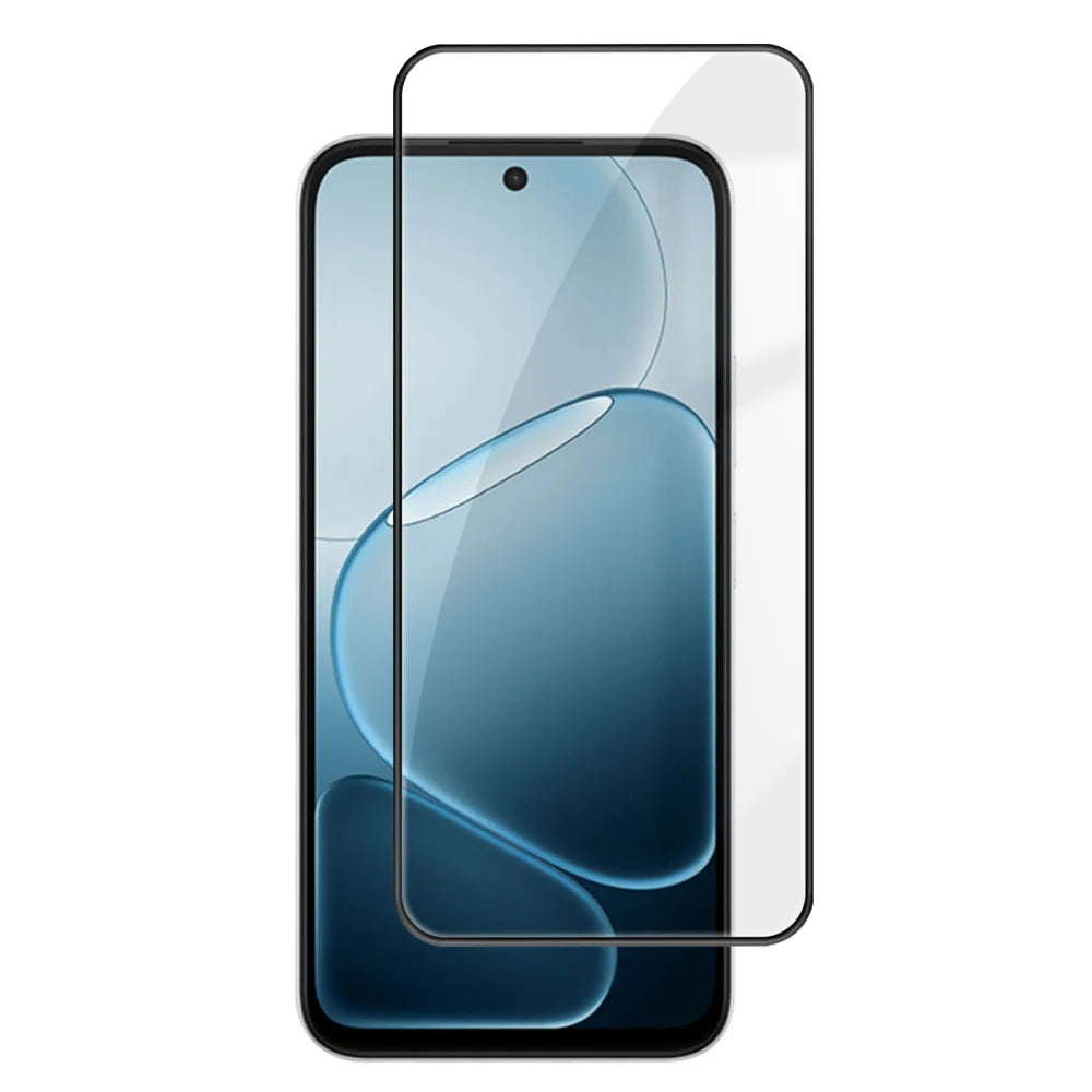 For Oppo A6t Pro 4G HD Full Screen Protector Silk Printing Black Edge High Aluminium-silicon Glass Film - As Shown - 1