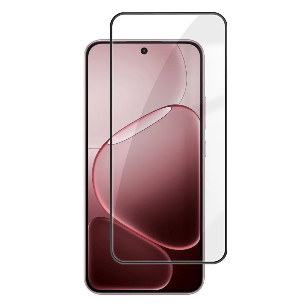For Oppo A6 Pro 5G HD Full Screen Protector Silk Printing Black Edge High Aluminium-silicon Glass Film - As Shown - 1
