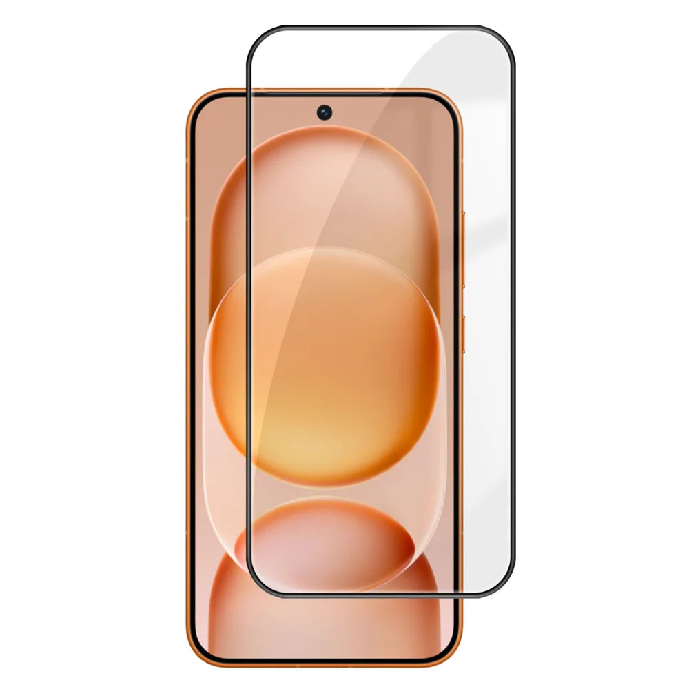 For Honor Magic8 Pro Air 5G HD Full Screen Protector Silk Printing Black Edge High Aluminium-silicon Glass Film - As Shown - 1
