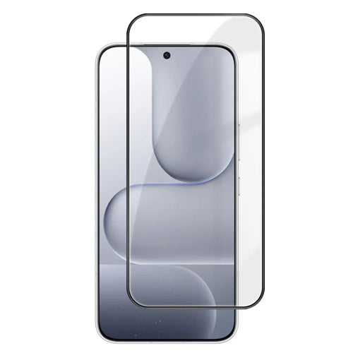For Honor 600 5G HD Full Screen Protector Silk Printing Black Edge High Aluminium-silicon Glass Film - As Shown - 1