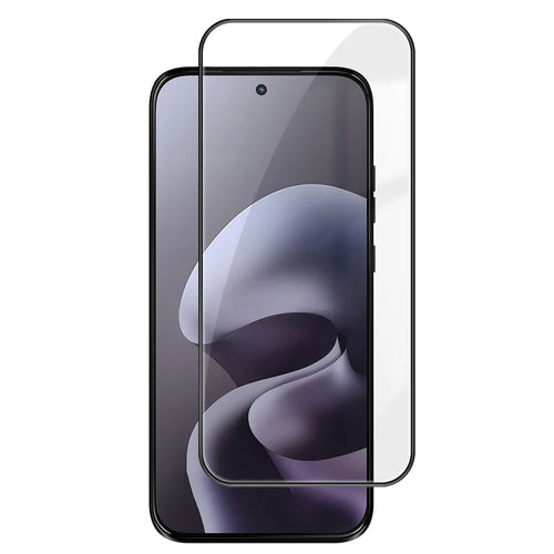 For Motorola Moto G77 5G / G67 5G HD Full Screen Protector Silk Printing Black Edge High Aluminium-silicon Glass Film - As Shown - 1