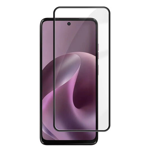 For Motorola Moto G17 Power 4G / G17 4G / G15 4G / G15 Power 4G HD Full Screen Protector Silk Printing Black Edge High Aluminium-silicon Glass Film - As Shown - 1