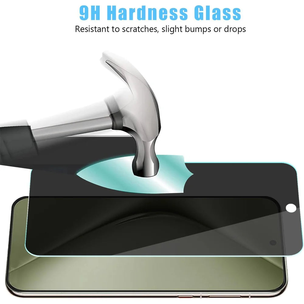For Huawei nova 15 Ultra 5G / Huawei nova 15 Pro 5G Anti Spy Privacy Full Screen Protector Black Edge High Aluminium-silicon Glass Film - As Shown - 6