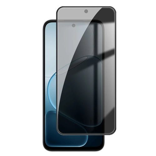 For Oppo A6t Pro 4G Anti Spy Privacy Full Screen Protector Black Edge High Aluminium-silicon Glass Film - As Shown - 1