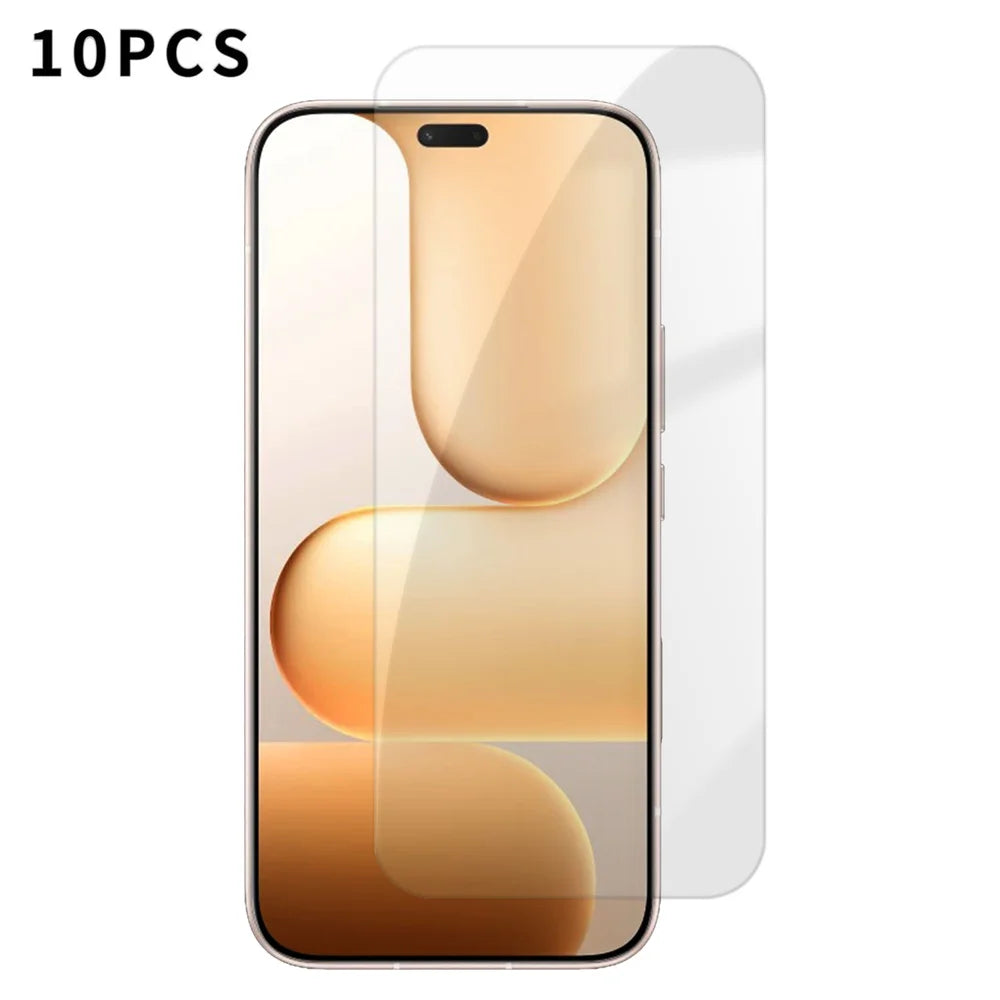 For Honor 600 Lite 5G 10Pcs HD Screen Protector High Aluminium-silicon Anti-fingerprint Tempered Glass Film (Not Complete Covering) - As Shown - 1