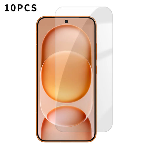 For Honor Magic8 Pro Air 5G 10Pcs HD Screen Protector High Aluminium-silicon Anti-fingerprint Tempered Glass Film (Not Complete Covering) - As Shown - 1