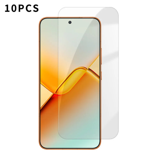 For Honor Power2 5G 10Pcs HD Screen Protector High Aluminium-silicon Anti-fingerprint Tempered Glass Film (Not Complete Covering) - As Shown - 1