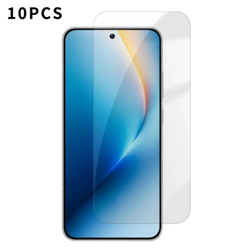 For Honor Win RT 5G / Honor Win 5G 10Pcs HD Screen Protector High Aluminium-silicon Anti-fingerprint Tempered Glass Film (Not Complete Covering) - As Shown - 1