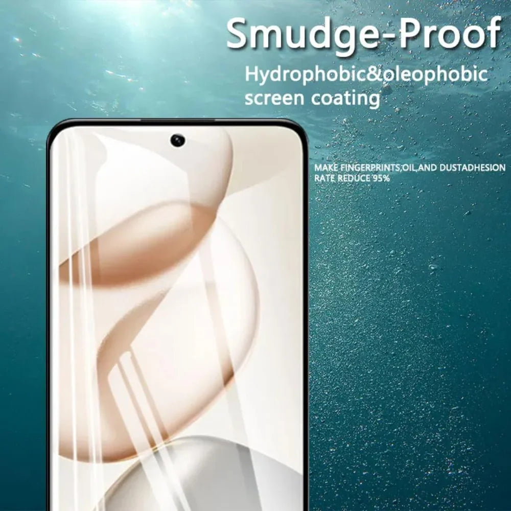 For Honor X8d 4G 10Pcs HD Screen Protector High Aluminium-silicon Anti-fingerprint Tempered Glass Film (Not Complete Covering) - As Shown - 5