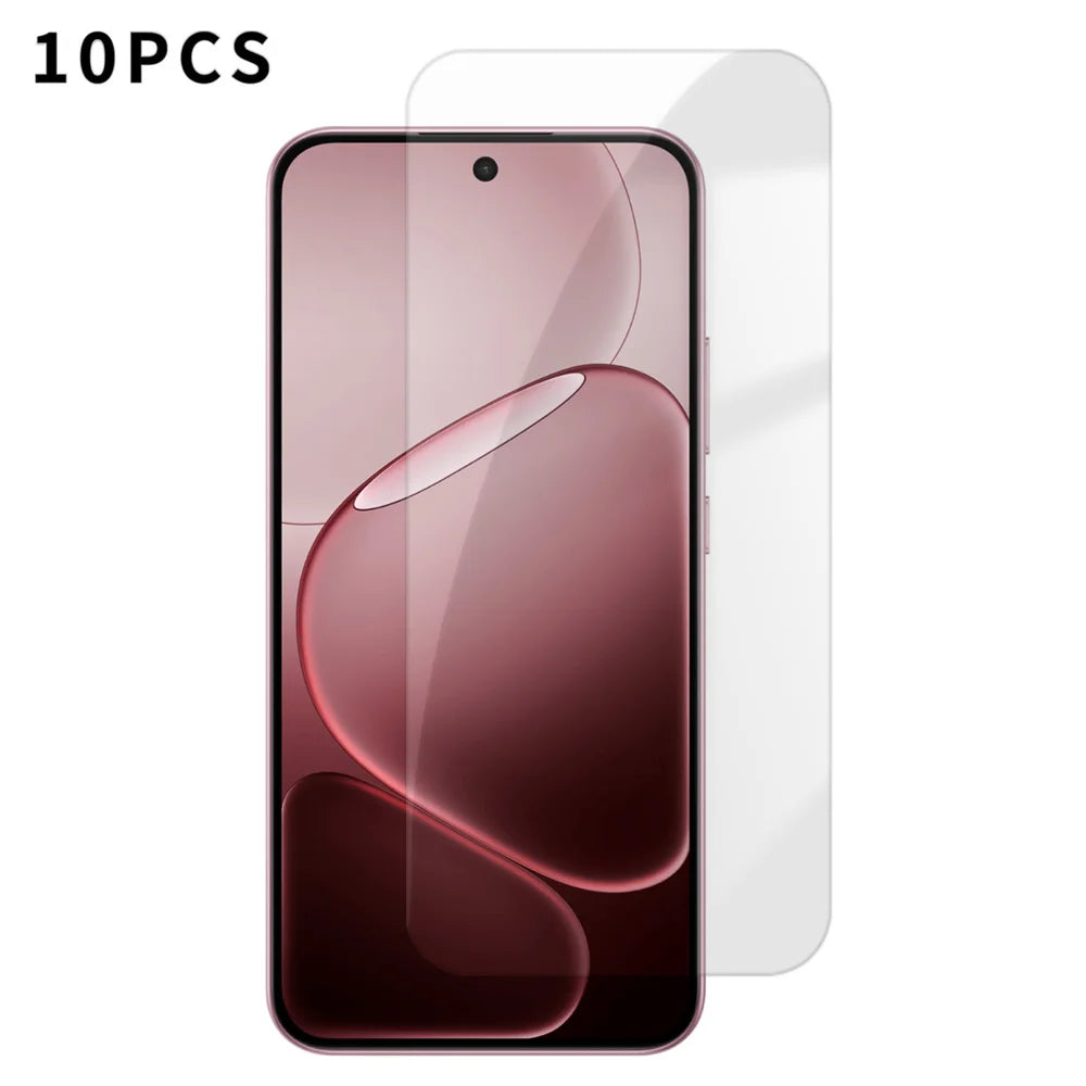 For Oppo A6 5G 10Pcs HD Screen Protector High Aluminium-silicon Anti-fingerprint Tempered Glass Film (Not Complete Covering) - As Shown - 1