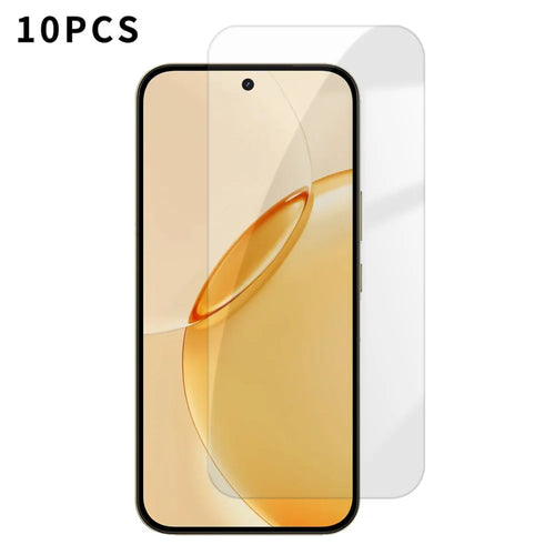 For Realme 16 Pro 5G 10Pcs HD Screen Protector High Aluminium-silicon Anti-fingerprint Tempered Glass Film (Not Complete Covering) - As Shown - 1
